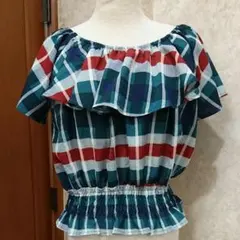 ❤フリルトップス❤オフショルダー