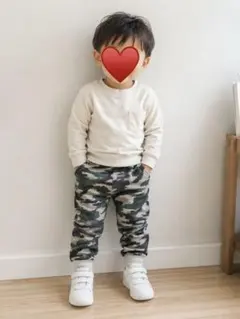 エフオーストア 迷彩柄 スウェットパンツ 90