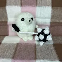 モーニングスター　ミニビーンズ　アザラシ　イルカ　ぬい活　ぬい服