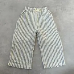 ストライプ柄カジュアルパンツ ベビー服 子供服 春夏服 ストライプパンツ 95