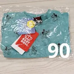 【新品未使用】BABYDOLL ミッキー 90 トレーナー