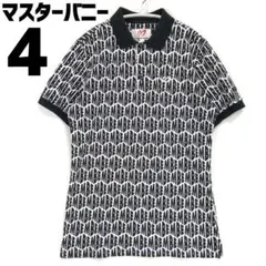 MASTERBUNNY メンズ ゴルフウェア 半袖ポロシャツ マスターバニー 4