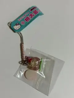 y*o様 ご当地ハローキティ 岡山限定 桃太郎　キティ 根付けストラップ