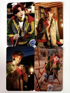 【BTS】‪☆103-12☆フォトカード 4枚セット SUGA シュガ ユンギ