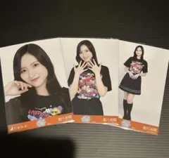 乃木坂46 生写真　真夏の全国ツアー　東京ライブTシャツ　3種コンプ　金川紗耶