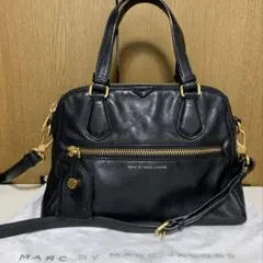 【お値下げ】マークジェイコブス⭐️黒ハンドバッグ
