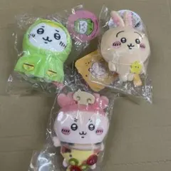 パジャマパーティーなぷちミニマスコット　ぬいぐるみ ちいかわ 3点セット