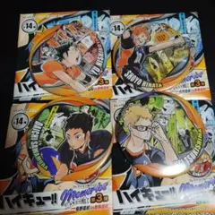 ハイキュー!!　コレクション缶バッジ　西谷夕　澤村大地　日向翔陽　月島蛍