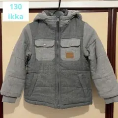 ikka フード付ジャンパー　裏起毛　冬用アウター　キッズ