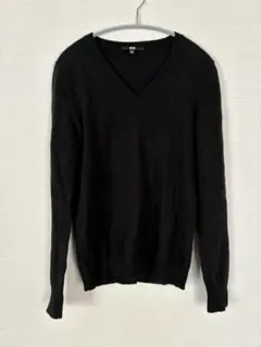 UNIQLO ニット　カシミヤ100% ブラック　M