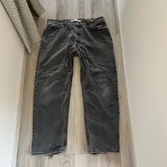 Levi's 550 ブラックデニムパンツ 極太 W40 L32