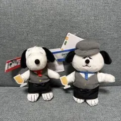 スヌーピータウン　梅田　スヌーピー　オラフ ぬいぐるみ　マスコト　セット