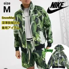 ナイキ ウーブンジャケット ナイロン カーキ グリーン 緑 Wスウッシュ ナイキ ウーブンジャケット ナイロン 希少カラー カーキグリーン