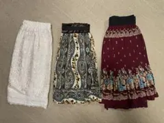 【美品】アクシーズファム　スカート　３点のサムネイル