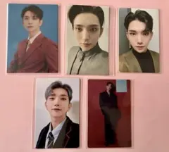 お値下げ　SEVENTEEN ジョシュア　自筆メッセージ入りトレカ　5枚セット