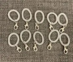 アンブレラマーカー　目印チャーム　資材　シリコンゴム カン付き 10個