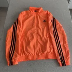 adidas ナイロンジャケット Mサイズ オレンジ 常田大希 古着