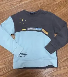 klädkåp 列車プリント トレーナー 130