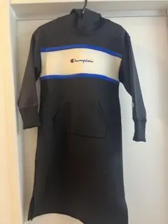 Champion フード付きワンピース ブラック