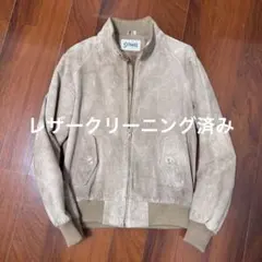 Schott スエード G-9 ハリントンジャケット ベージュ ラルフローレン