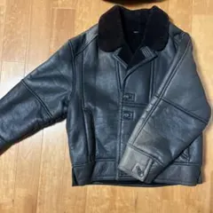 新入荷軽量 最上級ラムスキン シングルライダース ブルゾン 羊革 革 