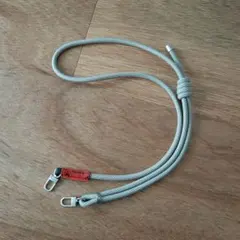 topologie★8.0mm Rope★【ストラップ単体】★グレー