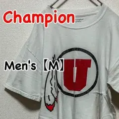 HB179【US輸入】Champion　半袖Ｔシャツ【メンズM】ホワイト