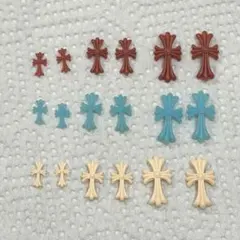 クロス　ネイルパーツまとめ売り　十字架