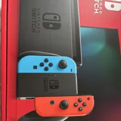 Nintendo Switch 本体 青とオレンジのJoy-Con 新品