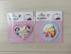 ディズニープリンセス シールワッペン