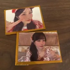 佐野愛花　トレカ2枚セット　ver.4 ver8 きゅーすと