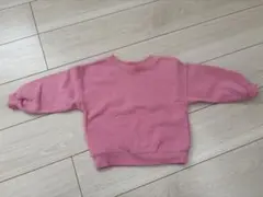 トレーナー　ピンク　92 h&m