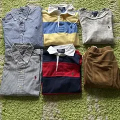 ラルフローレン　ジムフレックス他　6枚セット　140㌢