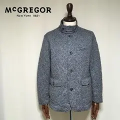 美品◇マックレガー ツイード調 中綿 キルティングジャケット ブルゾン Mサイズ