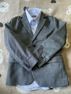130 フォーマル ジャケット シャツ2点セット