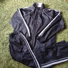 セットアップ 00s NIKEナイキ ナイロン ノームコア サイバーテックY2K