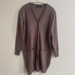 Aqua Garage ロングカーディガン M オフィス　187