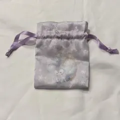 ステラルー　ダンシングスノーフレークス　きんちゃく　巾着