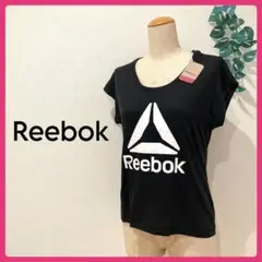 【新品未使用】Reebok トレーニングトップス ブラック Lサイズ