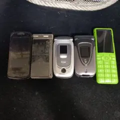 ジャンク】携帯電話本体セット まとめ売り ガラケー - メルカリ