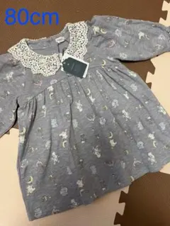 コトリ 襟付きワンピース 80