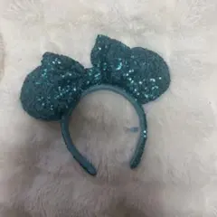 ミッキー型スパンコールカチューシャ