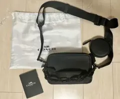 【美品】coach メンズ　ショルダーバッグ