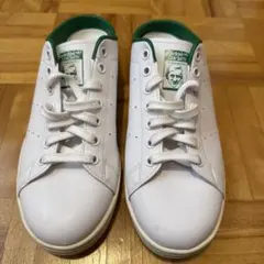 アディダス スタンスミス ミュール 白/緑