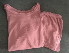 GU ルームウェアセット ピンク M