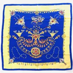 エルメス カレ 90 scheherazade シェヘラザード ブラウン - メルカリ