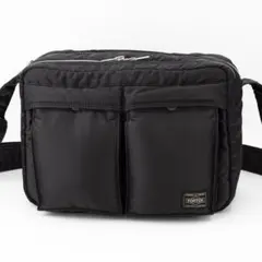 A113【美品】ポーター／タンカー　スリングバッグ　ショルダー　ナイロン　黒