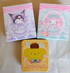新品☆サンリオキャラクターズ☆キャンディBOX☆マイメロ・クロミ・プリンくん