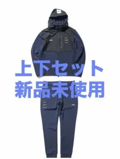 【新品未使用】FCRB PDKジャケット＆パンツ　上下セット　ネイビー