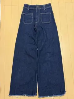 ZARA デニム　ハイウエスト